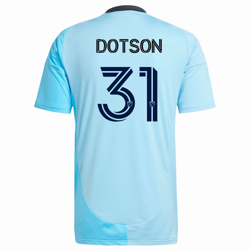 adidas Minnesota United Hassani Dotson Away Jersey 25/26 (Zenith Blue) Sweat Wicking Technology Unisex Apparel