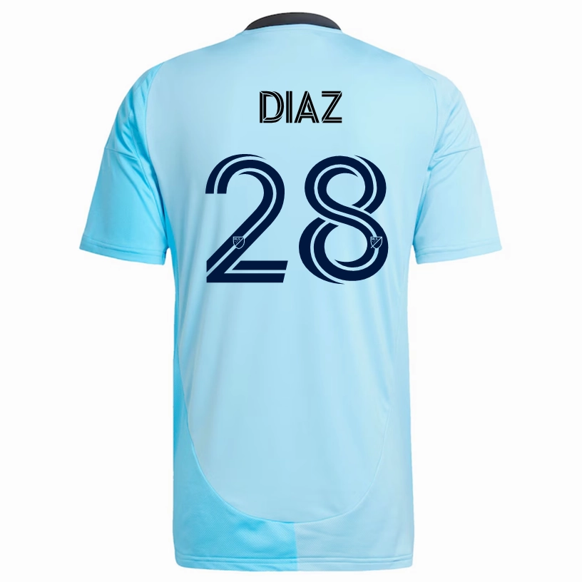 Stylish Outfit Chic Design adidas Minnesota United Jefferson Diaz Away Jersey 25/26 (Zenith Blue)