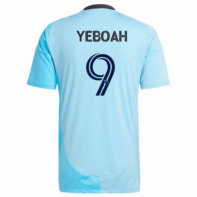 adidas Minnesota United Kelvin Yeboah Away Jersey 25/26 (Zenith Blue) Low Bulk Design Power Form