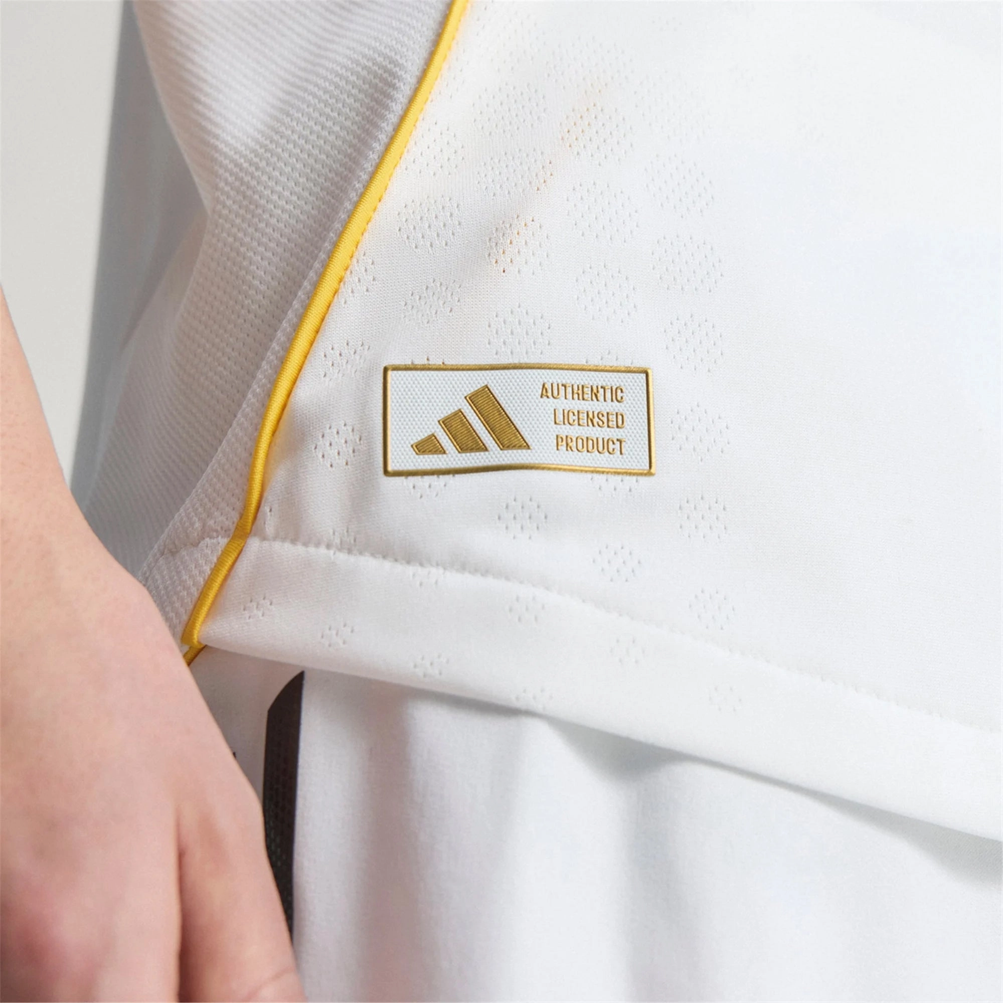 adidas Modric Special Edition Real Madrid Authentic Home Jersey 25/26 w/ Champions League Patches (White) Laser Cut Vents Eco Friendly Production