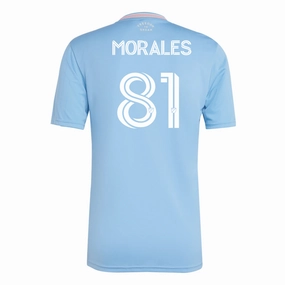 adidas Morales Originals Inter Miami CF 25/26 Third Jersey (Blue) Tight Feel Outdoor Wear