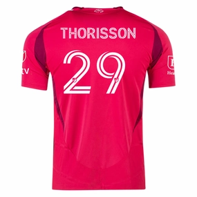 adidas N?kkvi Th??risson St. Louis FC Authentic Home Jersey 25/26 (Power Pink) Fast Wear Durable Double Stitched