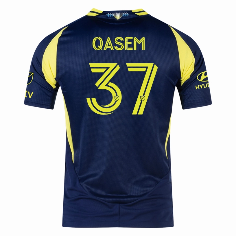 adidas Nashville Authentic Ahmed Qasem Away Jersey w/ MLS   Apple TV 25/26 (Tena Blue) Outdoor Wear Team Vibe