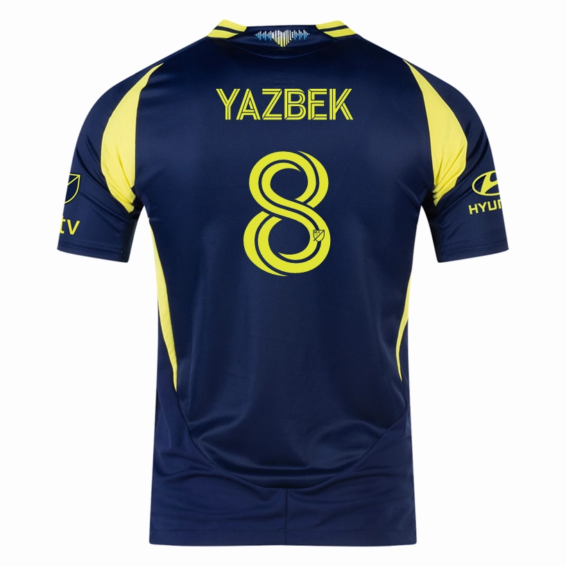 Climate Control Non Chafing Seam Finish adidas Nashville Authentic Patrick Yazbek Away Jersey w/ MLS   Apple TV 25/26 (Tena Blue)