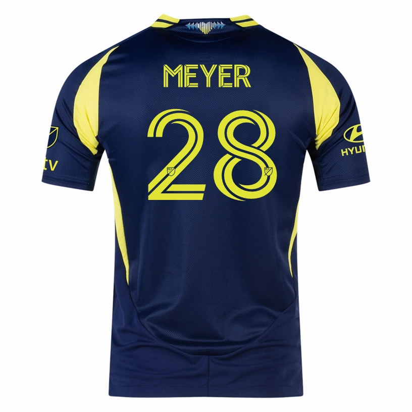 Anti Pilling Fabric Treatment Directional Vent Patterns adidas Nashville Authentic Wyatt Meyer Away Jersey w/ MLS   Apple TV 25/26 (Tena Blue)
