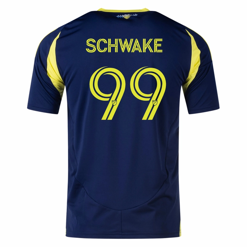 adidas Nashville Brian Schwake Away Jersey 25/26 (Tena Blue) Eco Friendly Material Heat Balance
