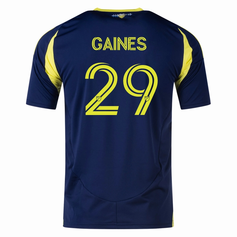 adidas Nashville Julian Gaines Away Jersey 25/26 (Tena Blue) Move Support Stretch Fabric Technology