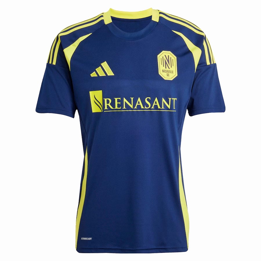 Sweat Ready Enhanced Air Circulation adidas Nashville Xavier Valdez Away Jersey 25/26 (Tena Blue)