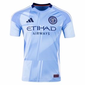 Adidas New York City FC Home Jersey 25/26 (Bahia Light Blue) Chic Design