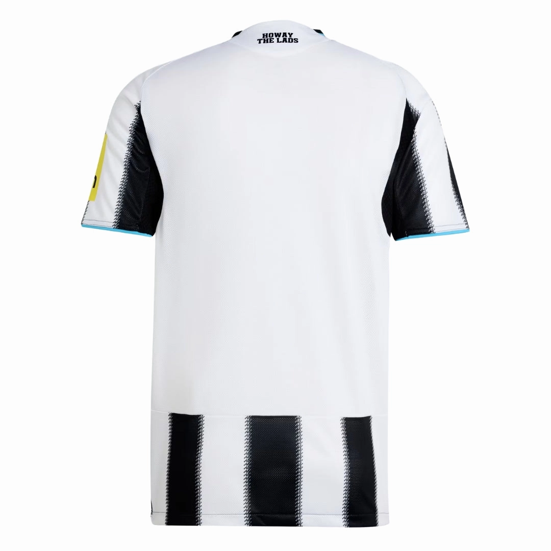 adidas Newcastle United 25/26 Authentic Home Jersey (Black/White) Dry Performance Gym Wear
