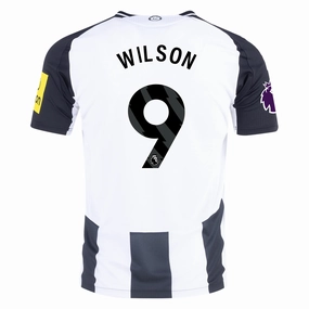 Classic Feel Quick Release Cuffs Adidas Newcastle United Authentic Callum Wilson Home Jersey w/ EPL Patch 24/25 (Black/White)