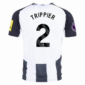 Adidas Newcastle United Authentic Kieran Trippier Home Jersey w/ EPL Patch 24/25 (Black/White) Fresh Look