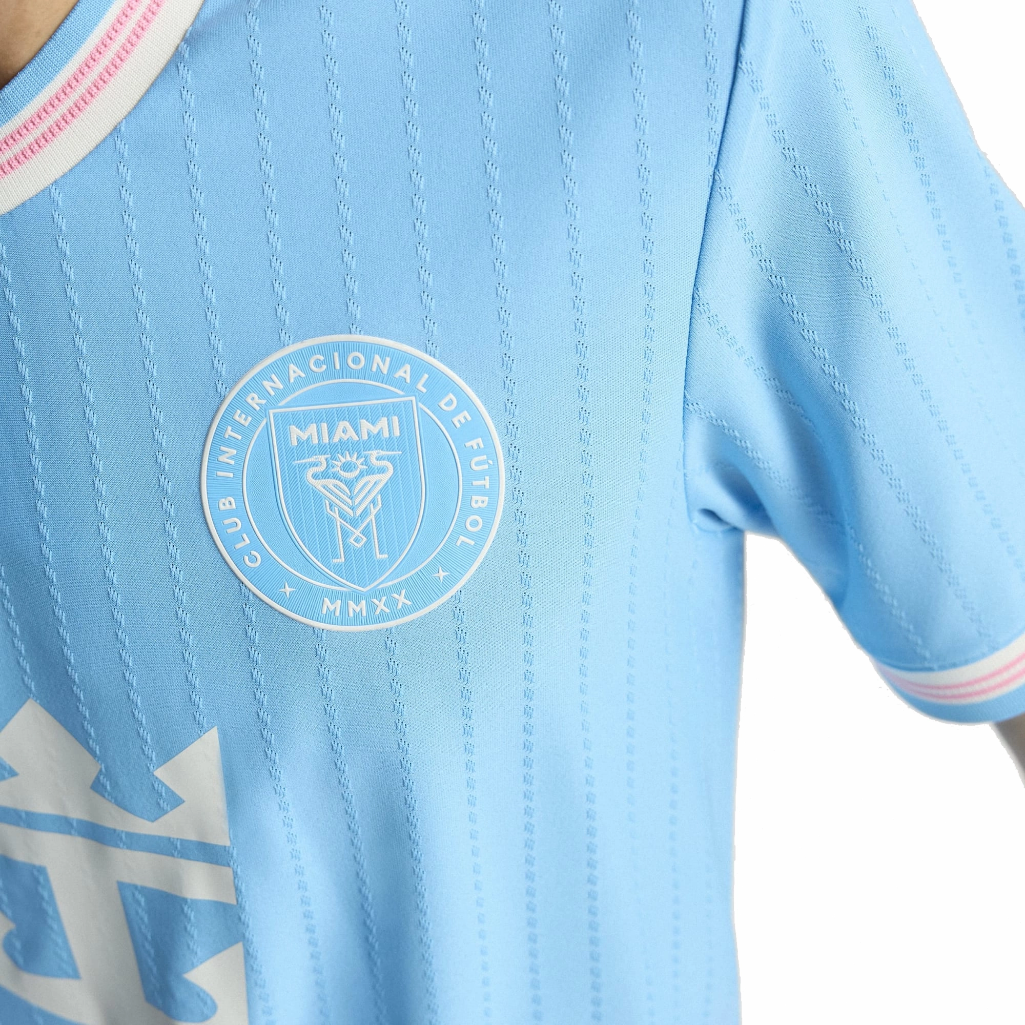 adidas Obando Inter Miami Authentic Third Jersey 25/26 (Blue/Pink) Athletic gear