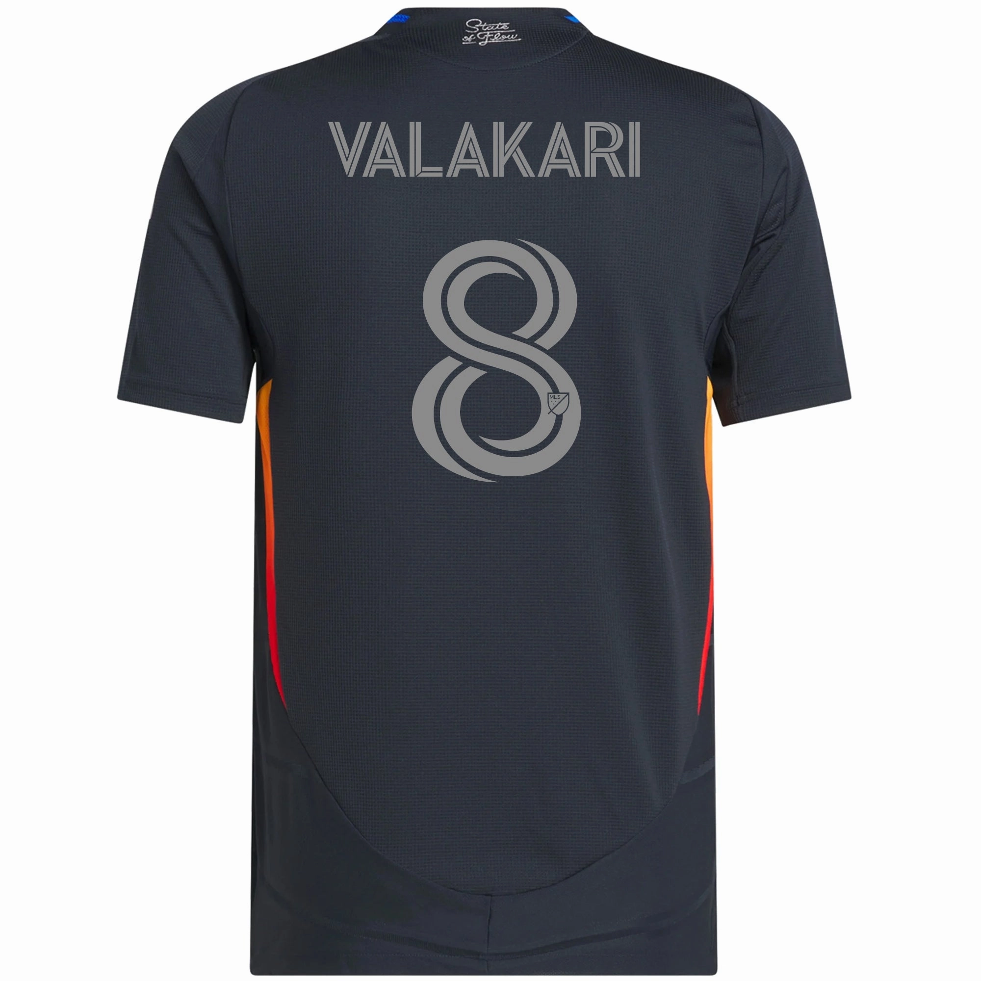 Hydrophobic Edge Taping Moisture Management Technology adidas Onni Valakari San Diego FC Authentic Home Jersey w/ MLS   Apple TV Patches 25/26 (Night Navy)