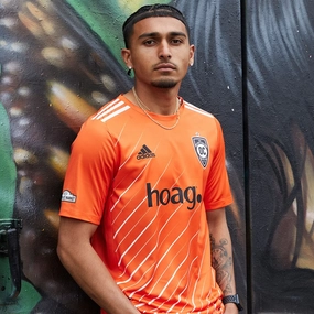 adidas Orange County Home Jersey 23/24 (Orange/White) Reflective Detail