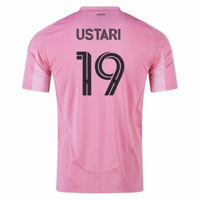adidas Oscar Ustari Inter Miami CF Home Jersey 25/26 (Easy Pink) High Flexibility Non Irritating Seams