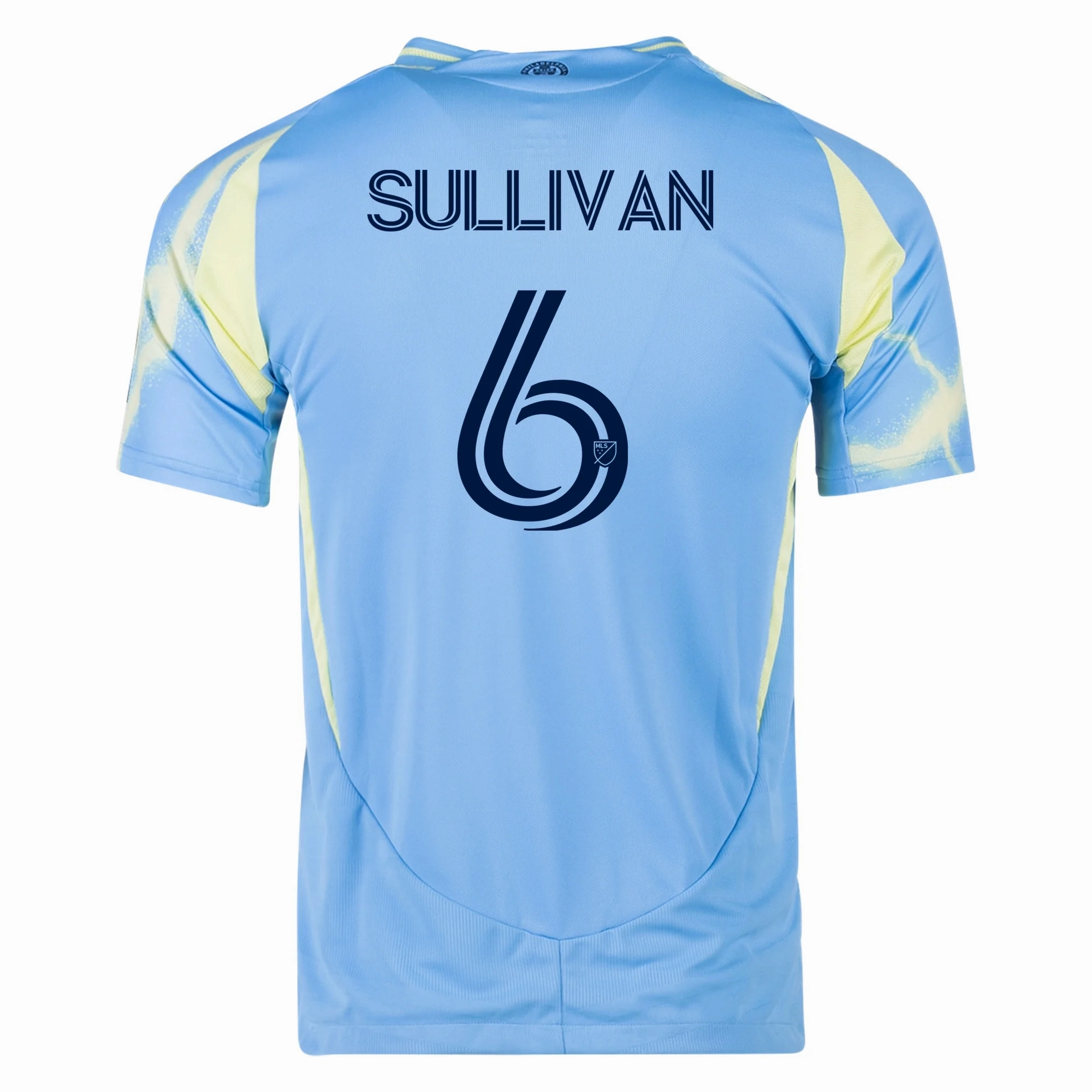 adidas Philadelphia Union Cavan Sullivan Authentic Away Jersey 25/26 (Blue/Yellow) clean look
