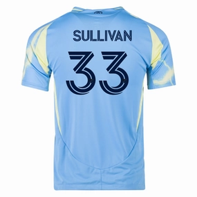 adidas Philadelphia Union Quinn Sullivan Authentic Away Jersey 25/26 (Blue/Yellow) Easy Motion Comfortable Inner Lining