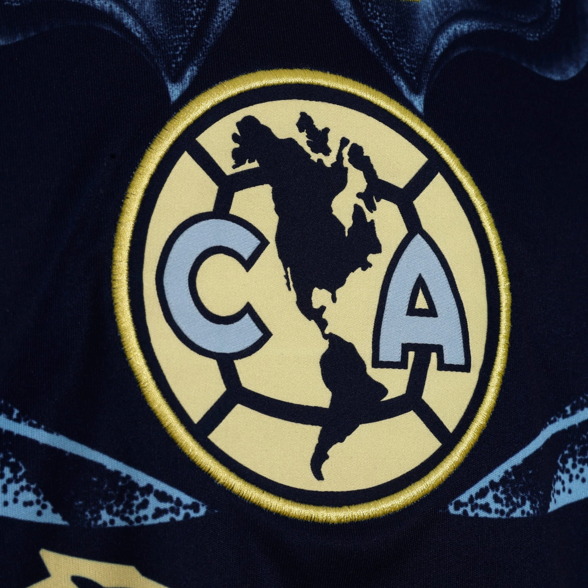 Recycled Polyester Blend adidas R. Juarez Club Am??rica 25/26 Away Long Sleeve Jersey (Blue)