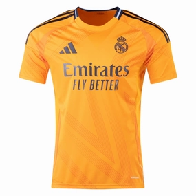 adidas Real Madrid Away Jersey 24/25 (Crew Orange) Action Wear