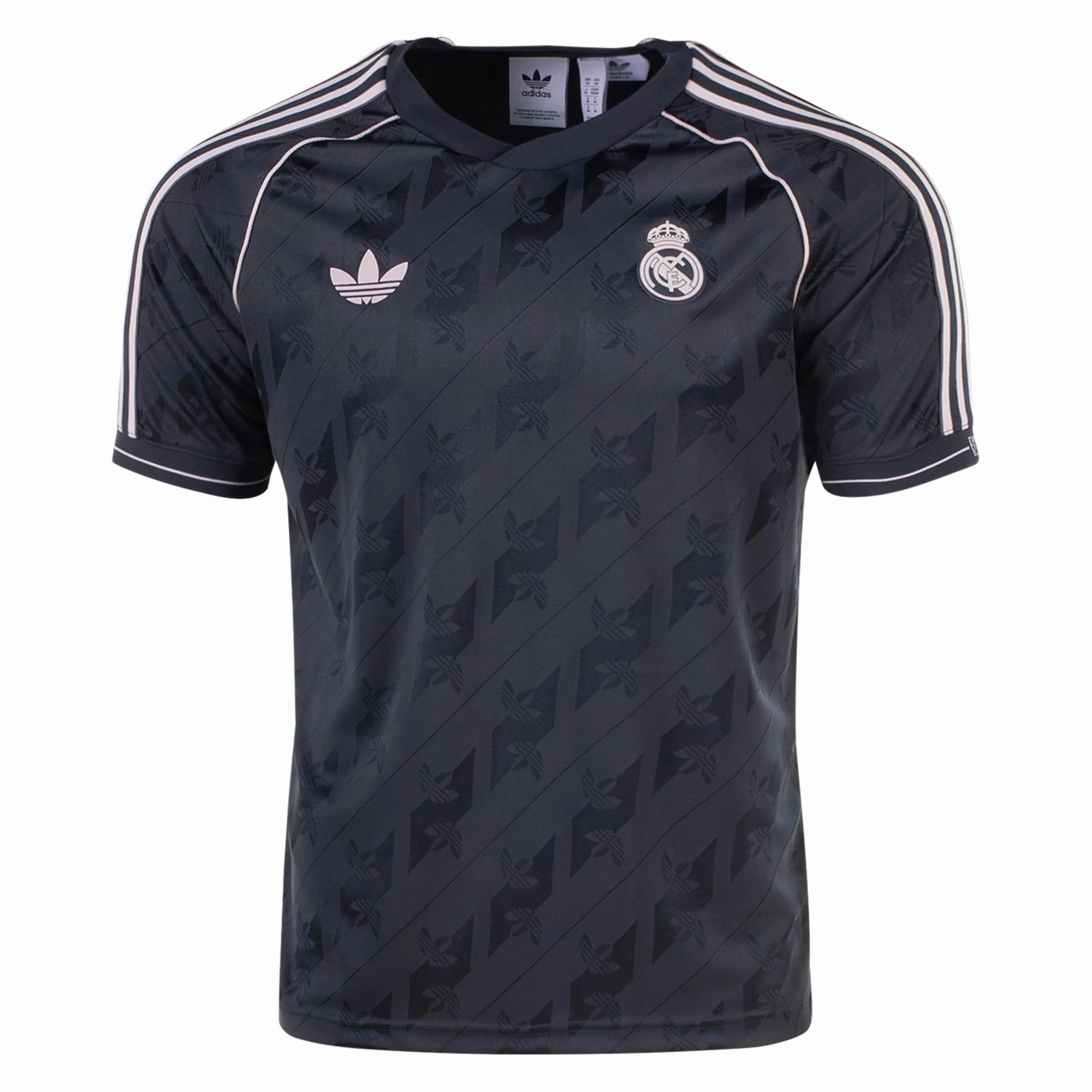 Eco Conscious Dye Process adidas Real Madrid OG Lifestyle Jersey 24/25 (Dark Grey)