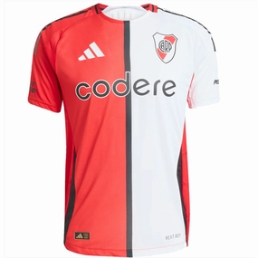 Flexible Neck Opening adidas River Plate Authentic 3rd Jersey 24/25 (White/Better Scarlet)