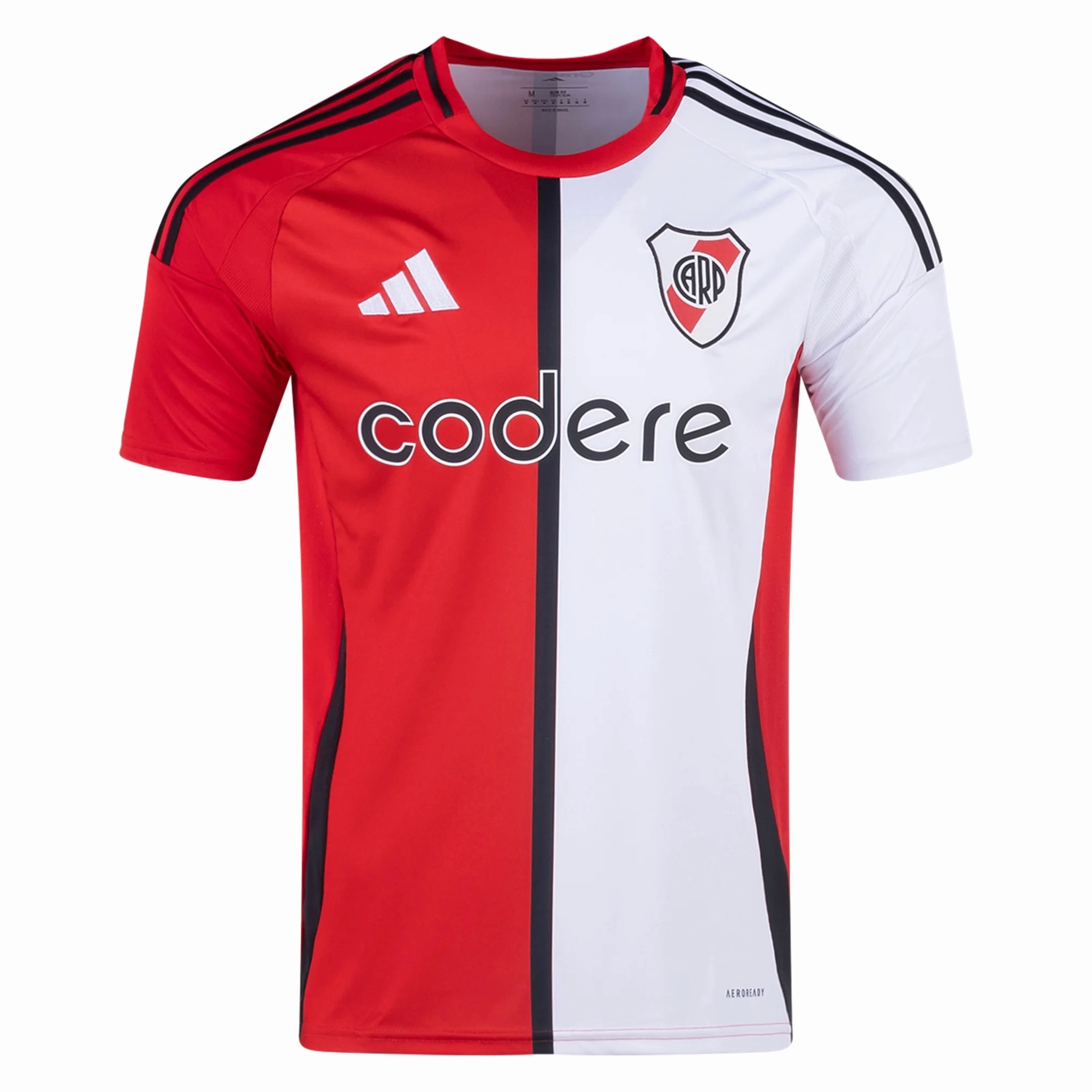 adidas River Plate Third Jersey 24/25 (White/Better Scarlet) Lightweight Construction gear up
