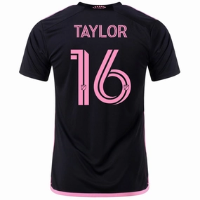 Ultra Flex Ribbed Trim adidas Robert Taylor Inter Miami Away Jersey 23/24 (Black/True Pink)