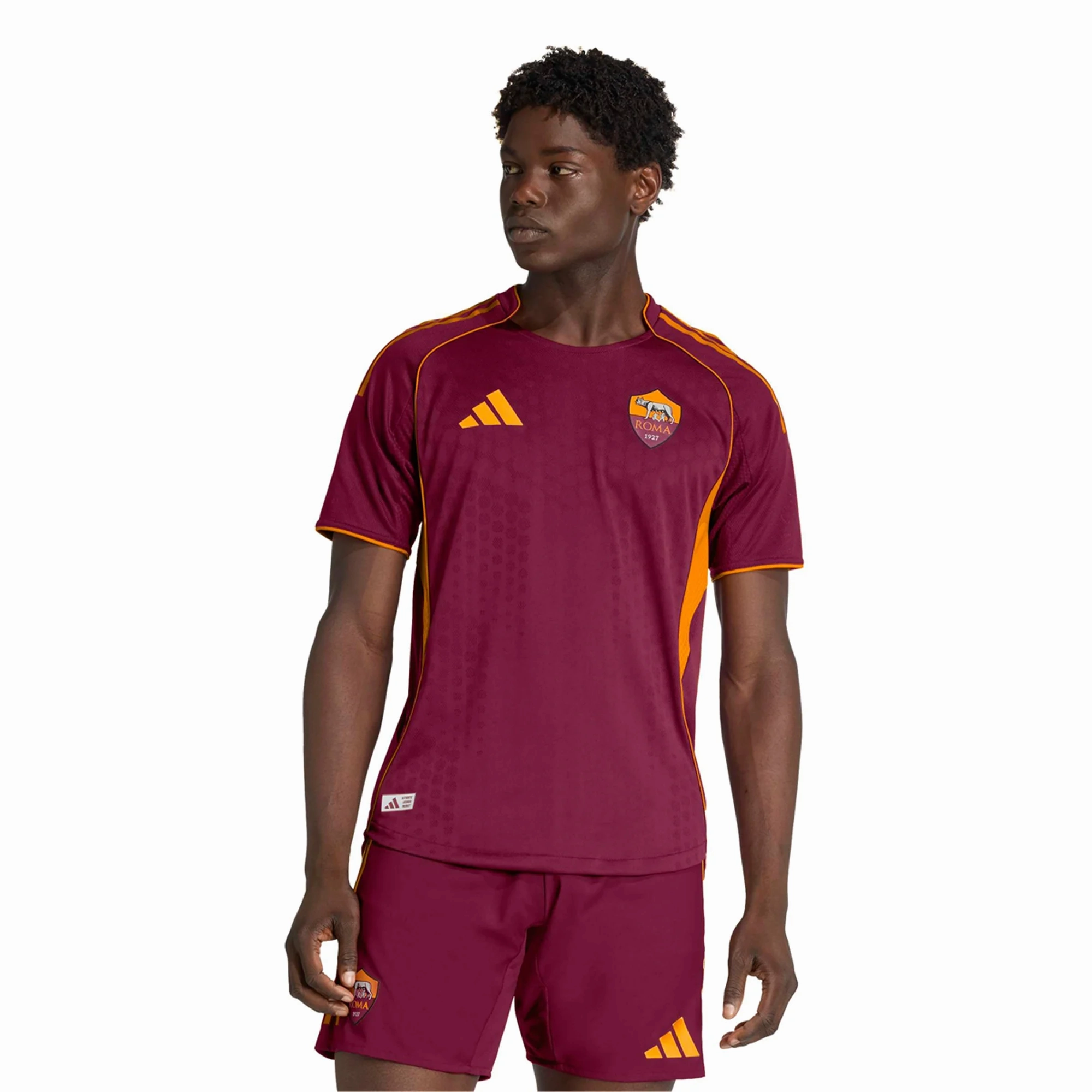 adidas Roma Authentic Home Jersey 25/26 (Burgundy) Air Ready Game Vibes