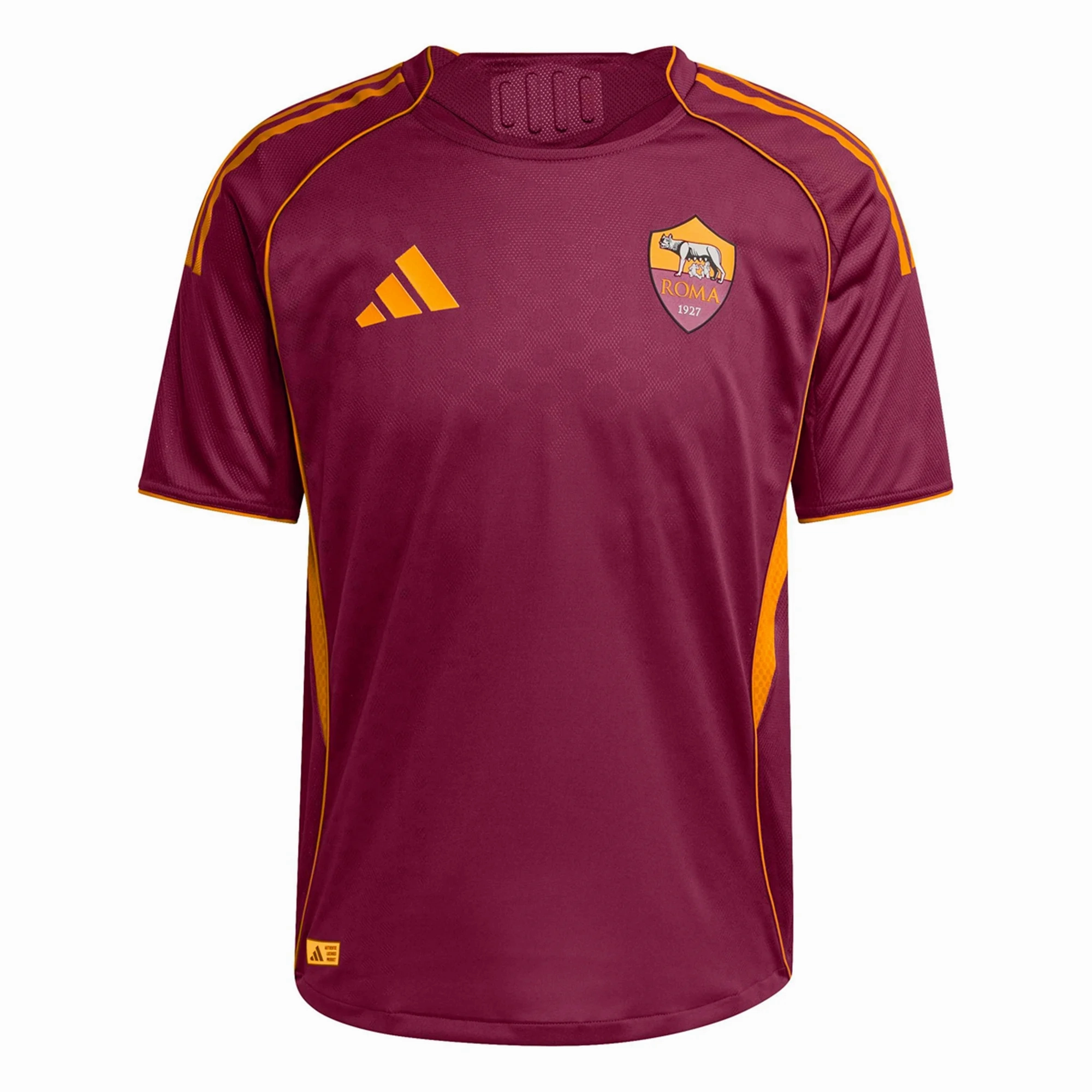 Sweat Ready adidas Roma Authentic Home Jersey 25/26 (Burgundy)