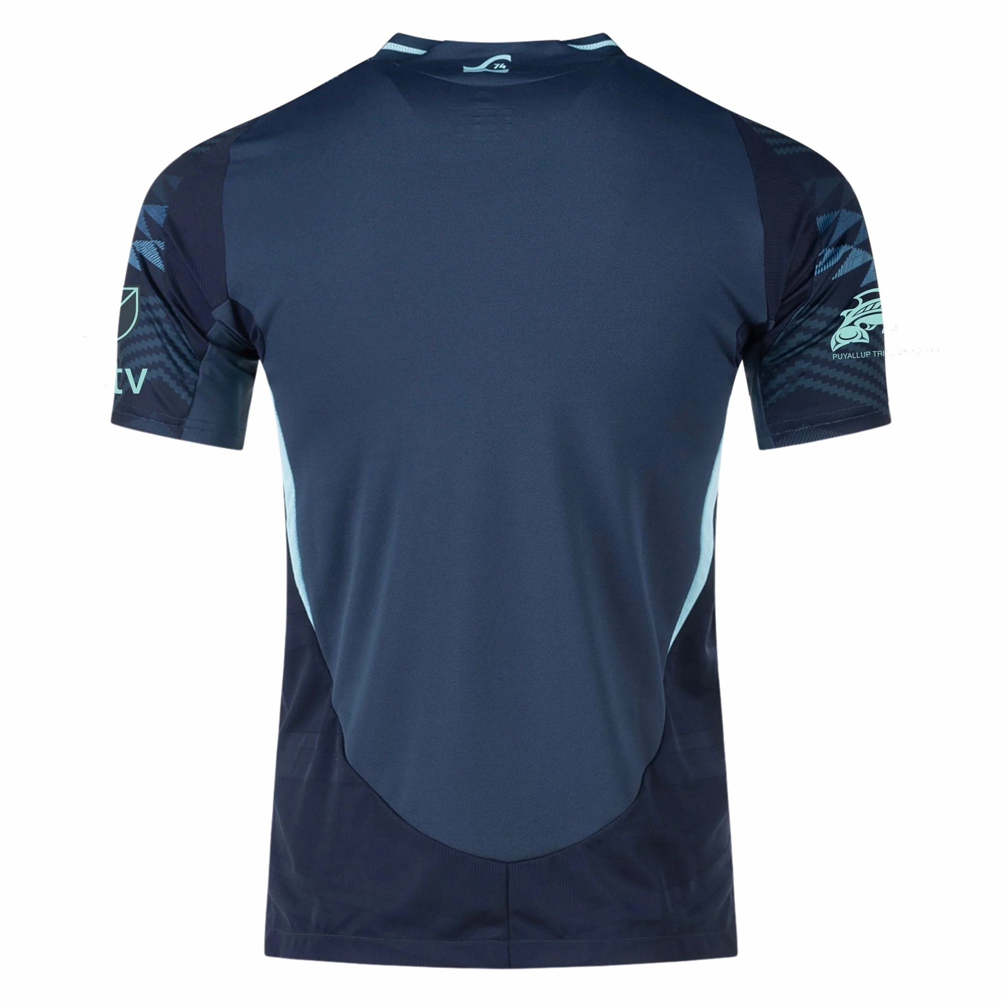 adidas Seattle Sounders Authentic Away Jersey 25/26 w/ MLS Patches & Sponsor (Aura Ink) Weightless Feel