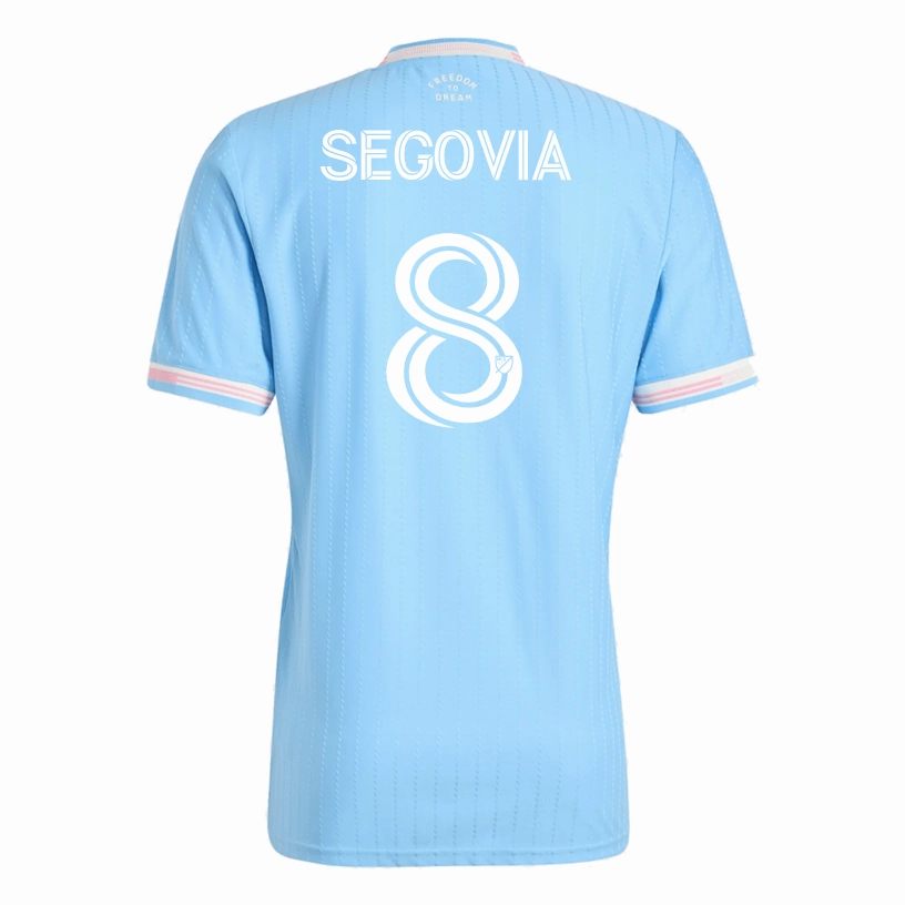 adidas Segovia Inter Miami Authentic Third Jersey 25/26 (Blue/Pink) Reflective details Anti Pilling Treatment