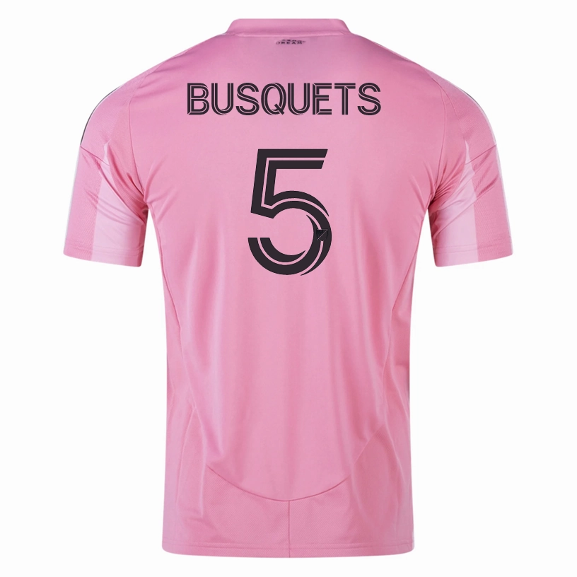adidas Sergio Busquets Inter Miami CF Home Jersey 25/26 (Easy Pink) Layer Friendly