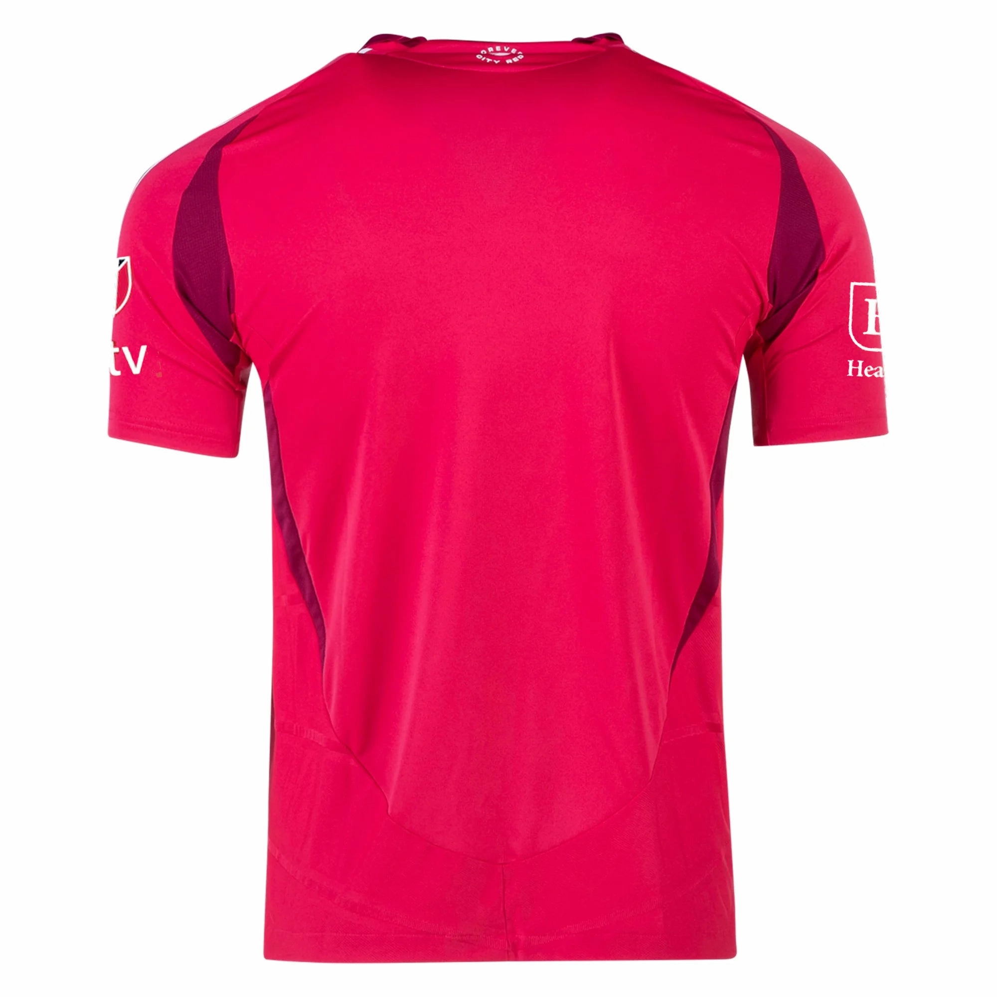 adidas St. Louis FC Authentic Home Jersey 25/26 (Power Pink) Comfort Fit Collar Irregularity Balanced Weave