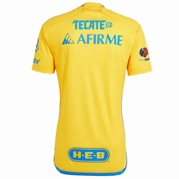 Temperature Regulating Lining Free Motion adidas Tigres UANL Home Jersey w/ Liga MX Patch 23/24 (Team College Gold)