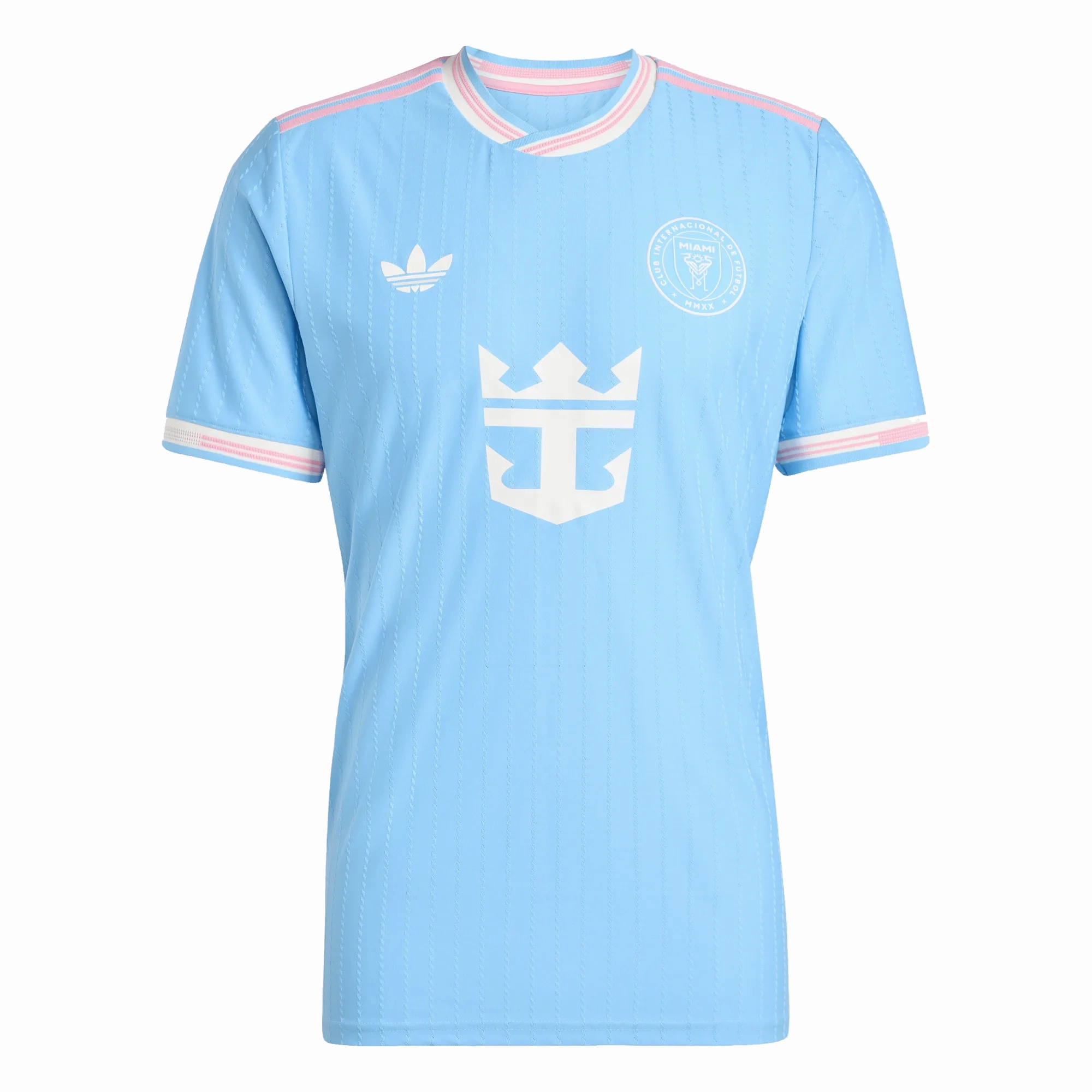 Training Ready adidas Weigandt Inter Miami Authentic Third Jersey 25/26 (Blue/Pink)