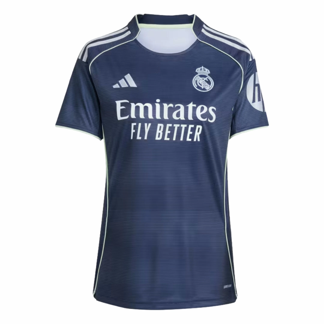 adidas Women's Real Madrid Vini Jr. Away Jersey 25/26 (Legend Ink) Under Layer All-Purpose Gear