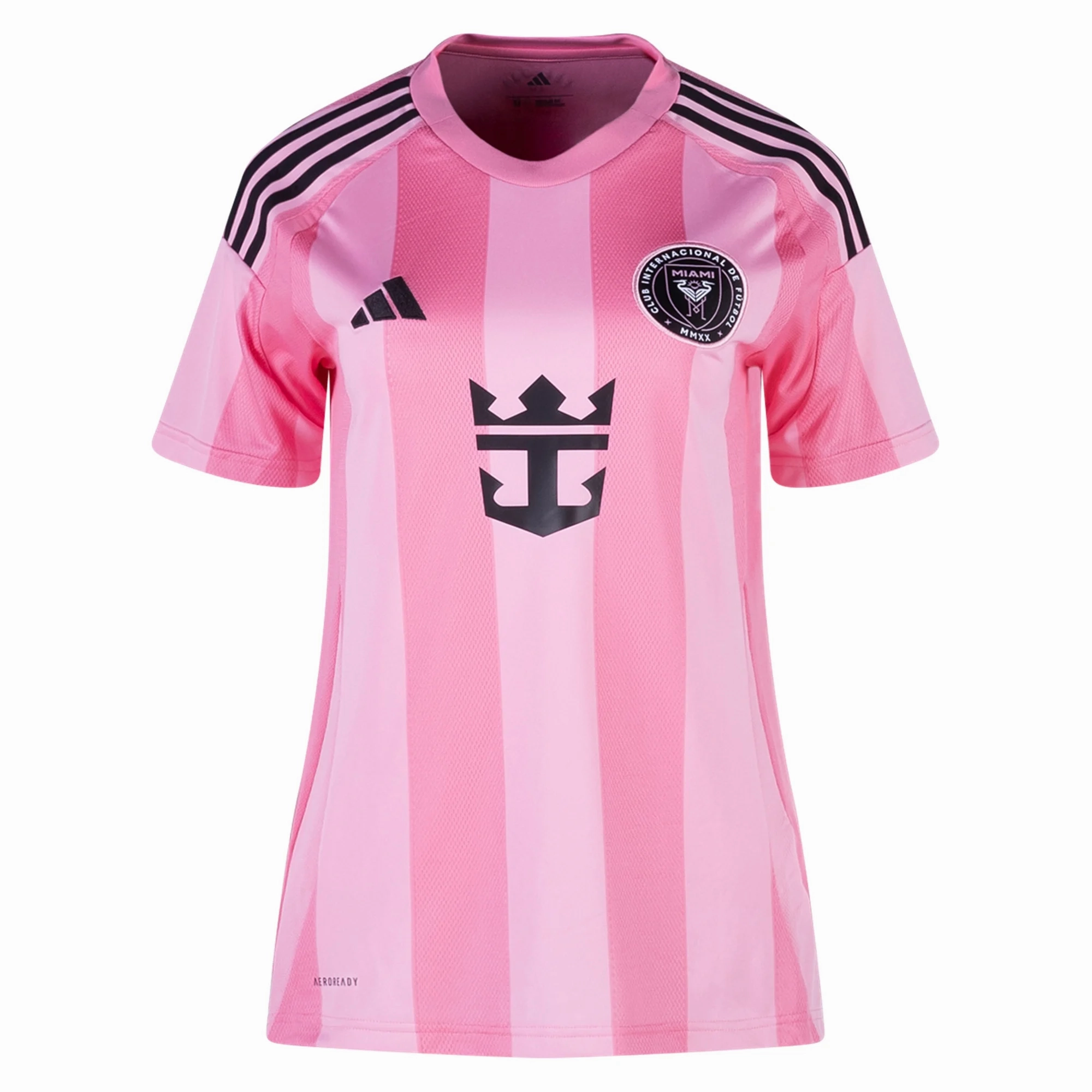 Thermal Regulation System Relaxed Fit adidas Womens Inter Miami CF Home Jersey 25/26 (Easy Pink)