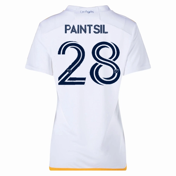 Endurance Wear adidas Womens LA Galaxy Joseph Paintsil Home Jersey 24/25 (White/Yellow/Navy)