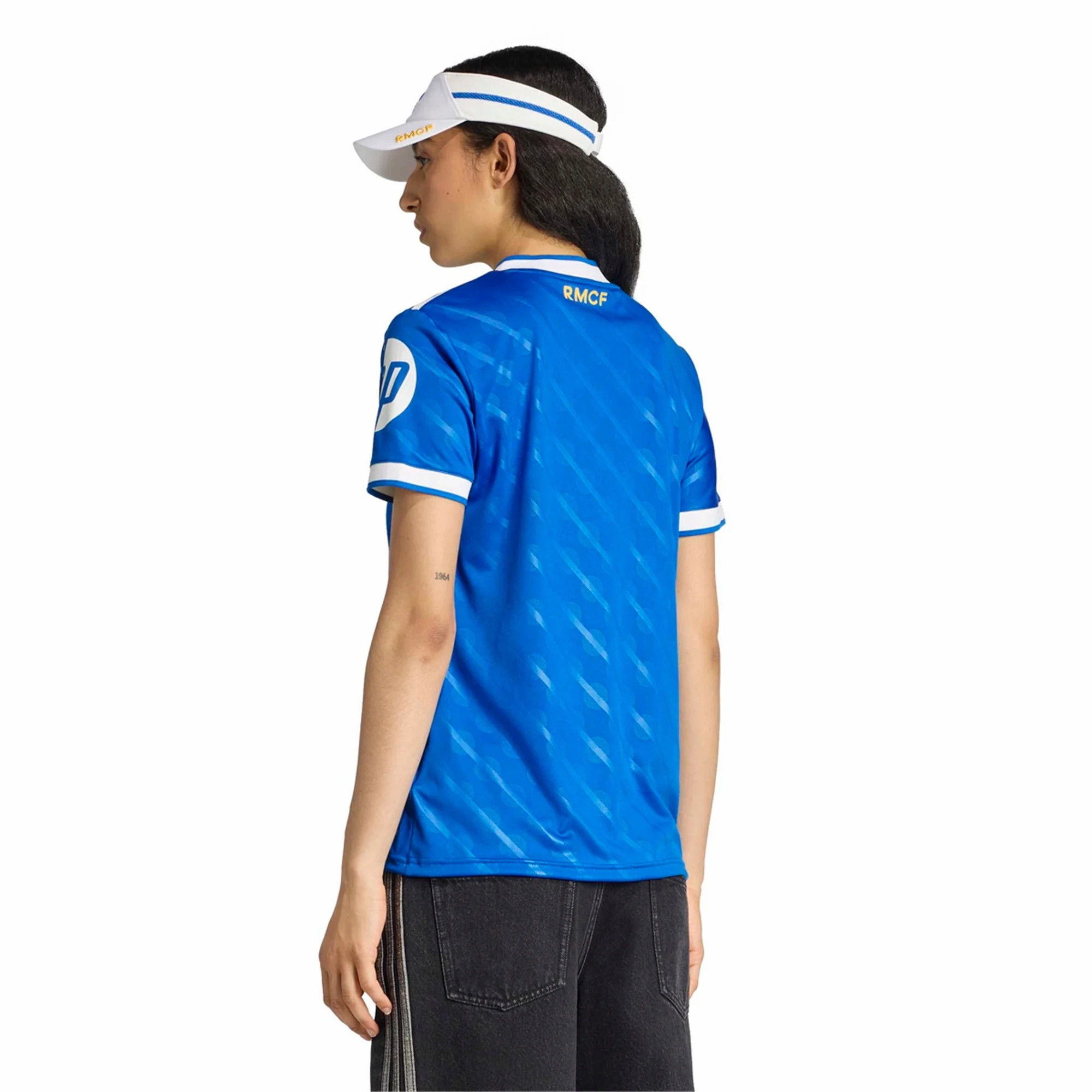 Odor Resistant Clothing Tech adidas Womens Real Madrid Third Jersey 25/26 (Blue)