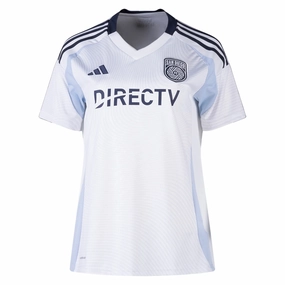 Easy Fit Weekend Style Adidas Womens San Diego FC Away Jersey 25/26 (White)