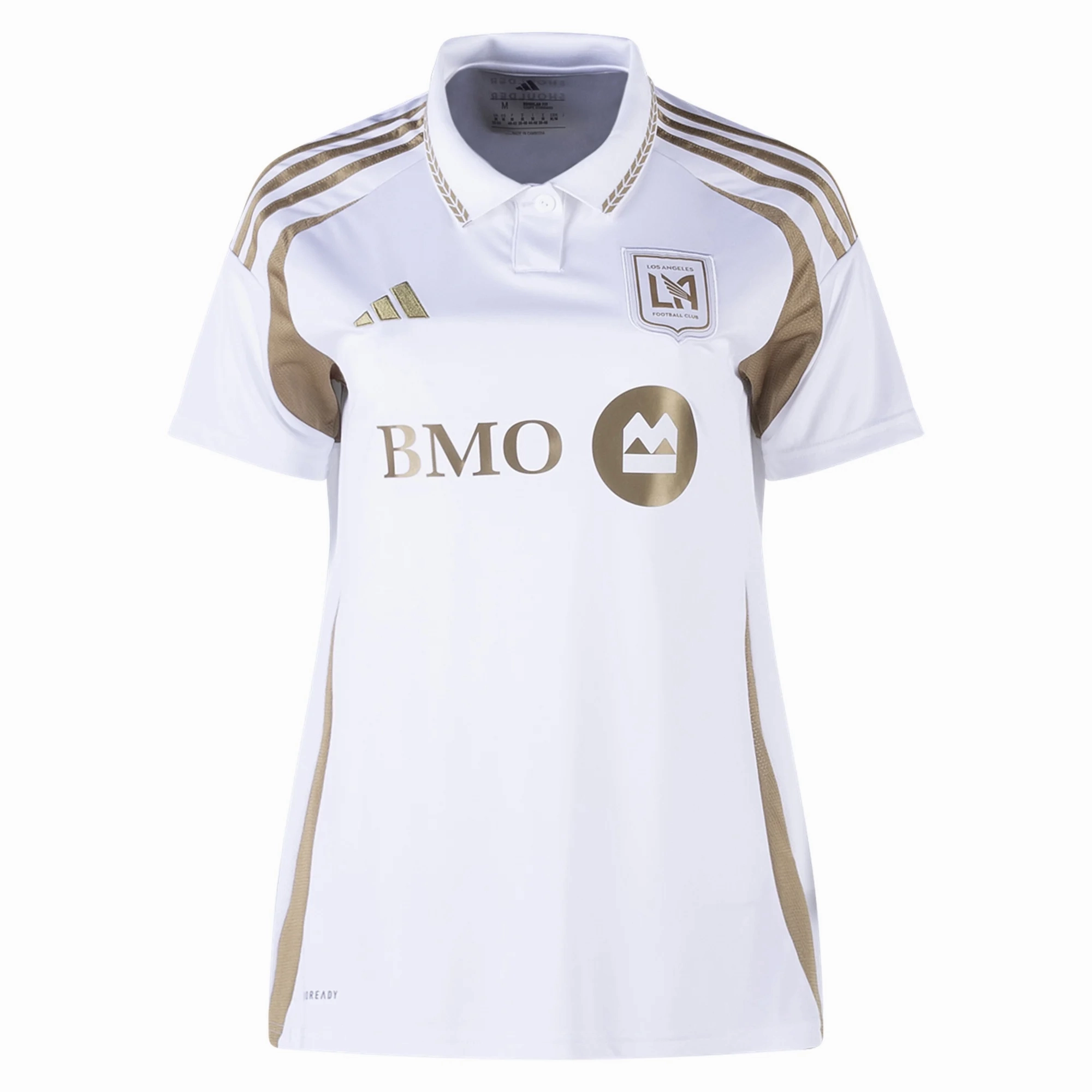 Balanced Fit Studio Wear adidas Womens Son Heung-min LAFC Away Jersey 25/26 (White/Gold)
