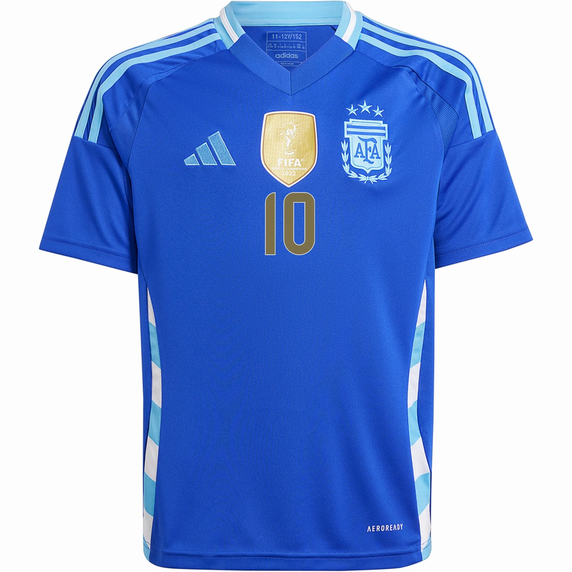 Dynamic Performance adidas Youth Argentina Diego Maradona Away Jersey 24/25 (Lucid Blue/Blue Burst)