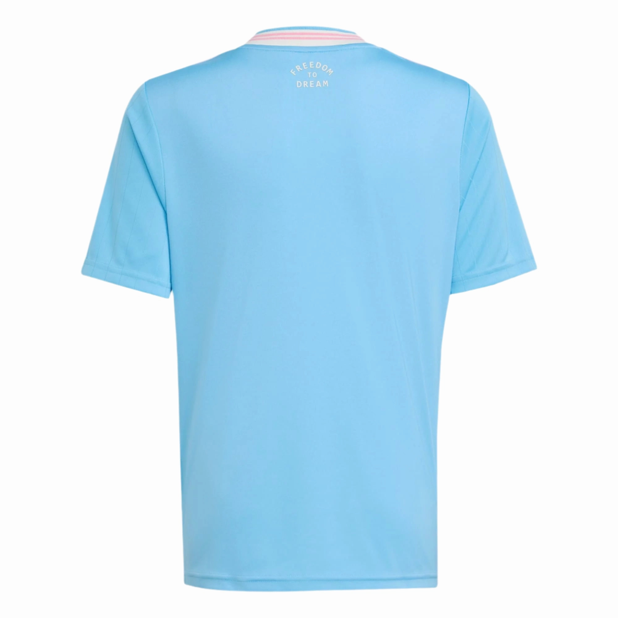 adidas Youth Inter Miami 25/26 Third Jersey (Blue/Pink) Multi Zone Ventilation Eco Friendly Textile