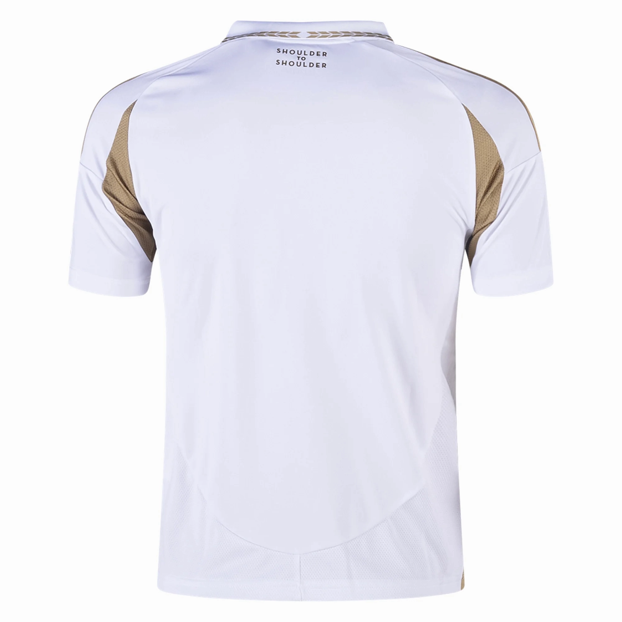 Double Layered Collar Endurance Ready adidas Youth LAFC Away Jersey 25/26 (White/Gold)