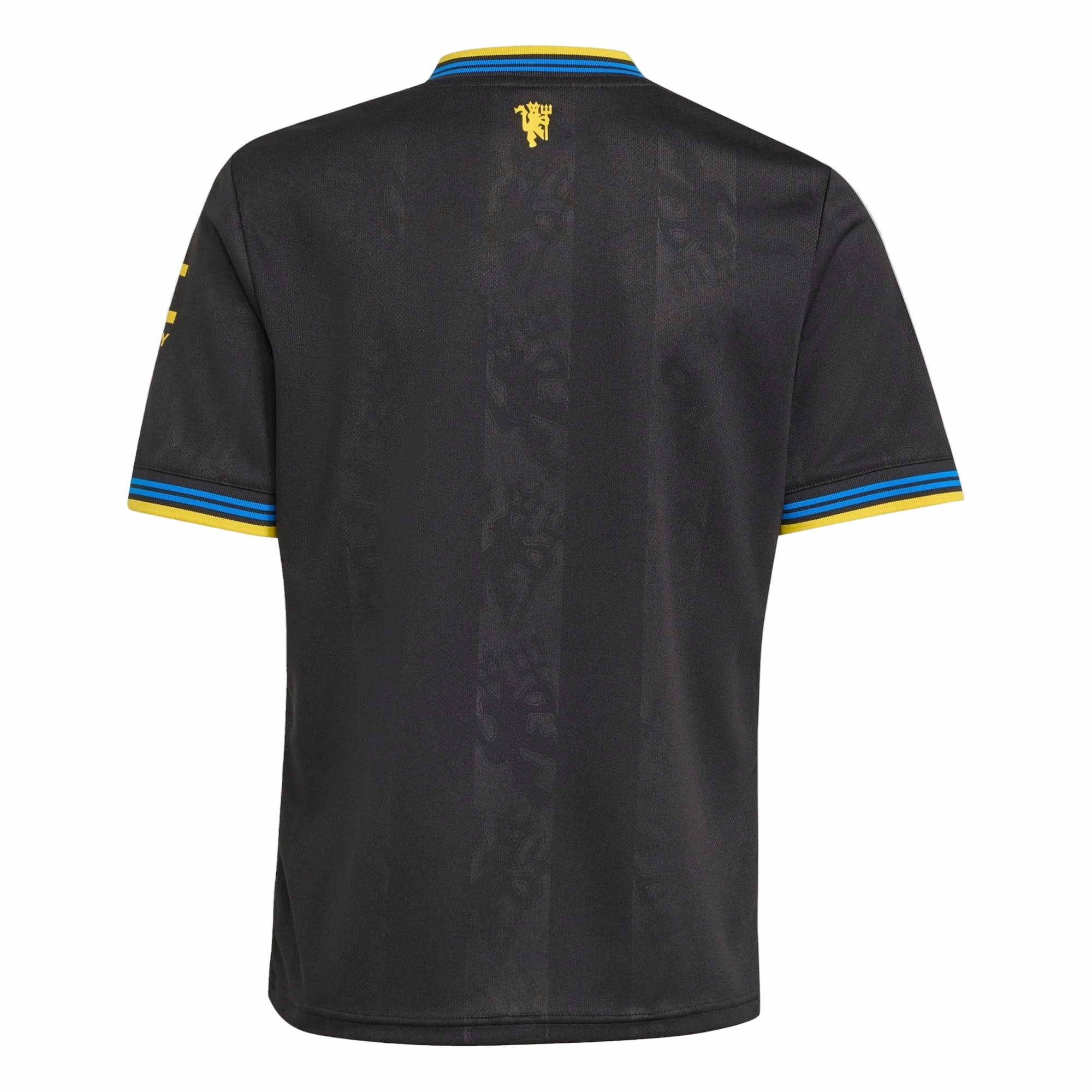 Street Flex Reinforced Hem Structure adidas Youth Manchester United 25/26 Third Jersey (Black)