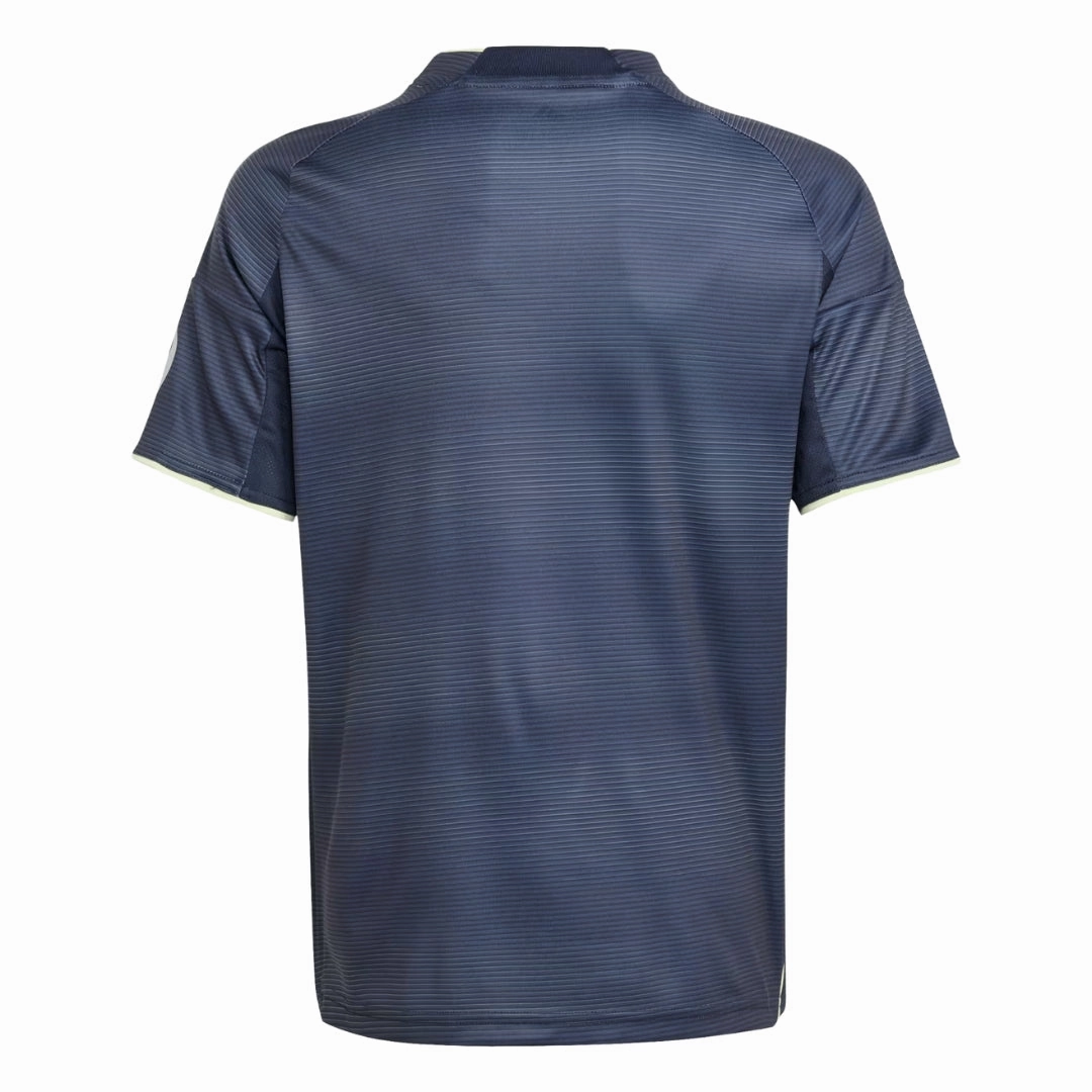 adidas Youth Real Madrid Away Jersey 25/26 (Legend Ink) clean look Slim Finish