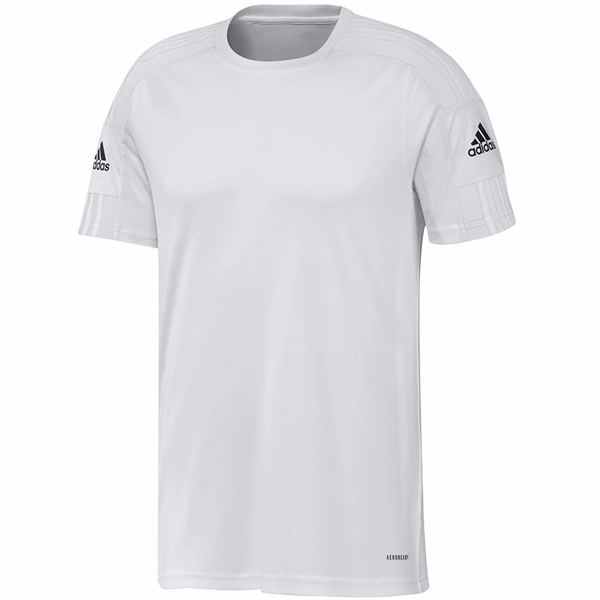 adidas Youth Squadra 21 Jersey (White) Fitness Apparel