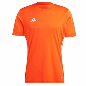 adidas Youth Tabela 23 Jersey (Orange/White) Pre Shrunk Material Game Look