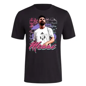 adidas - Men's Messi Mural T-Shirt (JJ3627) Seamless Wear